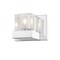 Z-Lite Fallon 1 Light Wall Sconce, Chrome & Clear, Frosted 467-1S-CH - alternate 4